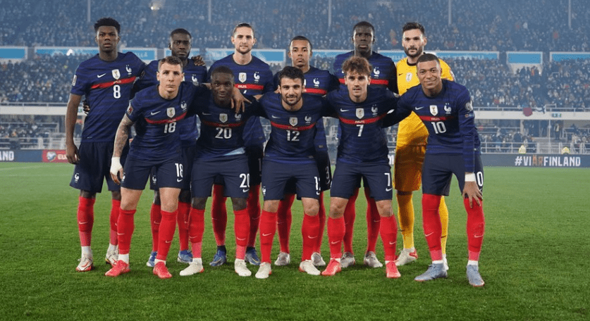 Cỗ Xe Tăng Đức Đại Thắng Vòng Loại World Cup 2022 Châu Âu 9 Đội tuyển Pháp tại vòng loại world cup 2022 châu Âu