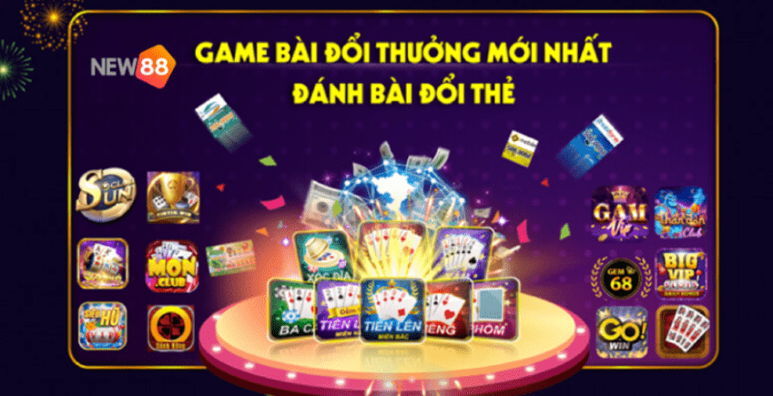 Tải game bài đổi thưởng nhiều người chơi nhất tại New88 10 Ưu đãi khủng khi chơi game bài đổi thưởng nhà new88