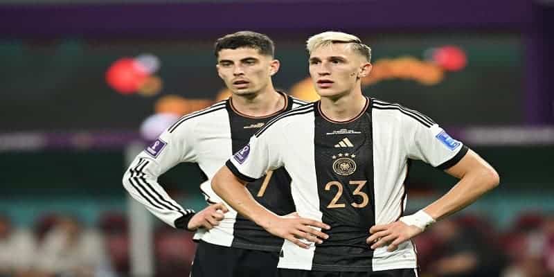 Đức cầm hòa Tây Ban Nha để tiếp tục nuôi hy vọng ở lượt trận cuối 5 Phong độ của đội tuyển Đức trước giờ bóng lăn