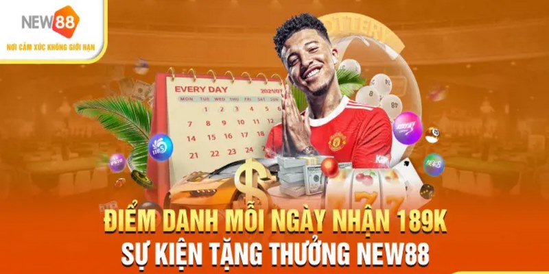 Điểm Danh Mỗi Ngày New88 Nhận 158K Và Quy Định Tham Gia 4 diem danh moi ngay anh dai dien